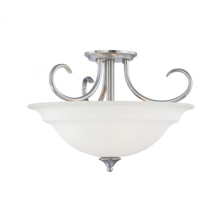 Thomas Bella 3-Light Pendant in Brushed Nickel SL860778